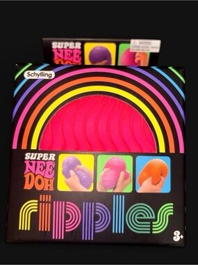 Schylling Super NeeDoh Ripples - Neon Pink